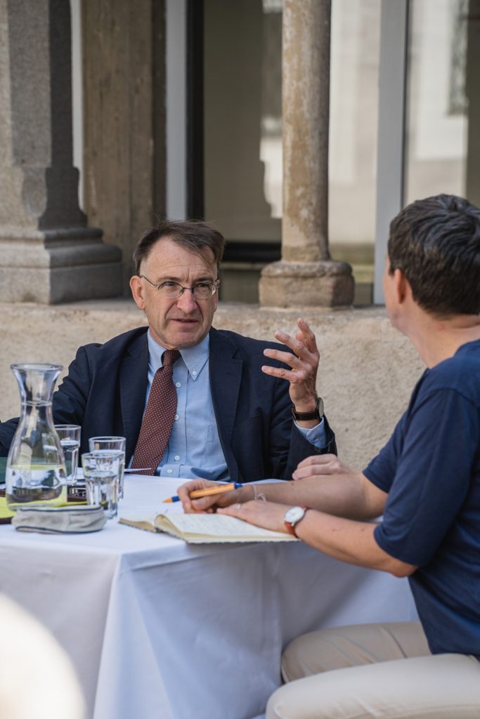 Peter Strasser im Gespräch mit ask