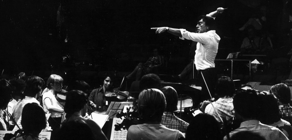 1979 Claudio Abbado - ECYO Rehearsals in Courchevel 1979 - ®silvia-lelli-rcs