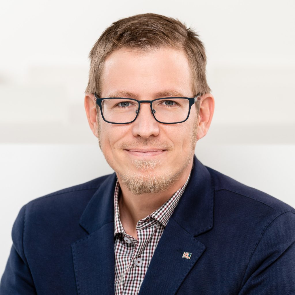 Portrait von Andreas Reisinger, Leiter des Fachbereichs Biomechanik an der Karl Landsteiner Privatuniversität. | © KL-Klaus Ranger