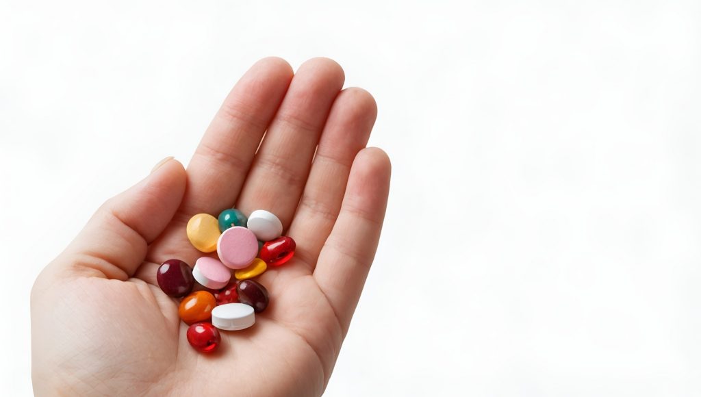 Bild von Hand voller Tabletten. | CC0 Public Domain-Lizenz | Foto: Gerd Altmann
