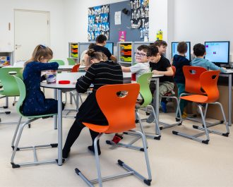 Schulalltag in der Volksschule Hafnerplatz in Krems. | ©PamelaSchmatz
